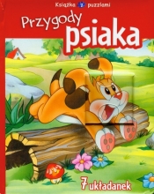 Przygody psiaka Książka z puzzlami - Opracowanie zbiorowe