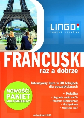 Francuski raz a dobrze + Pakiet Multimedialny - Węzowska Katarzyna