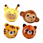 Piłka pluszowa Wild mix