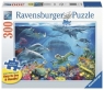  Ravensburger, Puzzle 300: Podwodne życie (16829)