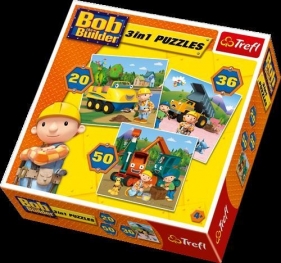 Na budowie - Puzzle 3w1 (34129)