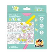 CzuCzu. Dłuuugie kolorowanki - Syrenki