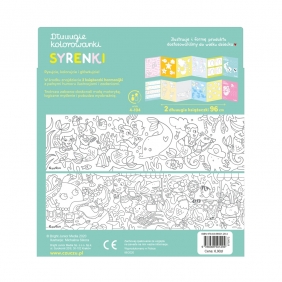 CzuCzu. Dłuuugie kolorowanki - Syrenki