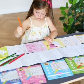 CzuCzu. Dłuuugie kolorowanki - Syrenki