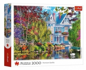 Puzzle 2000 Dom nad jeziorem