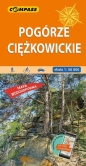 Pogórze Ciężkowickie. Mapa laminowana