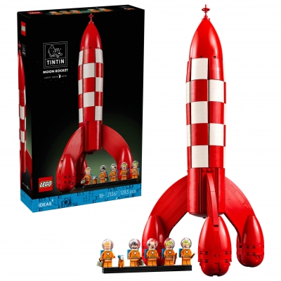 <img src='https://webimage.pl/pics/294/6/d5702018066294.jpg' style='height:440px' /> LEGO Ideas Tintin i Rakieta na księżyc 21367