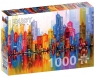 Puzzle 1000 Tęczowe miasto