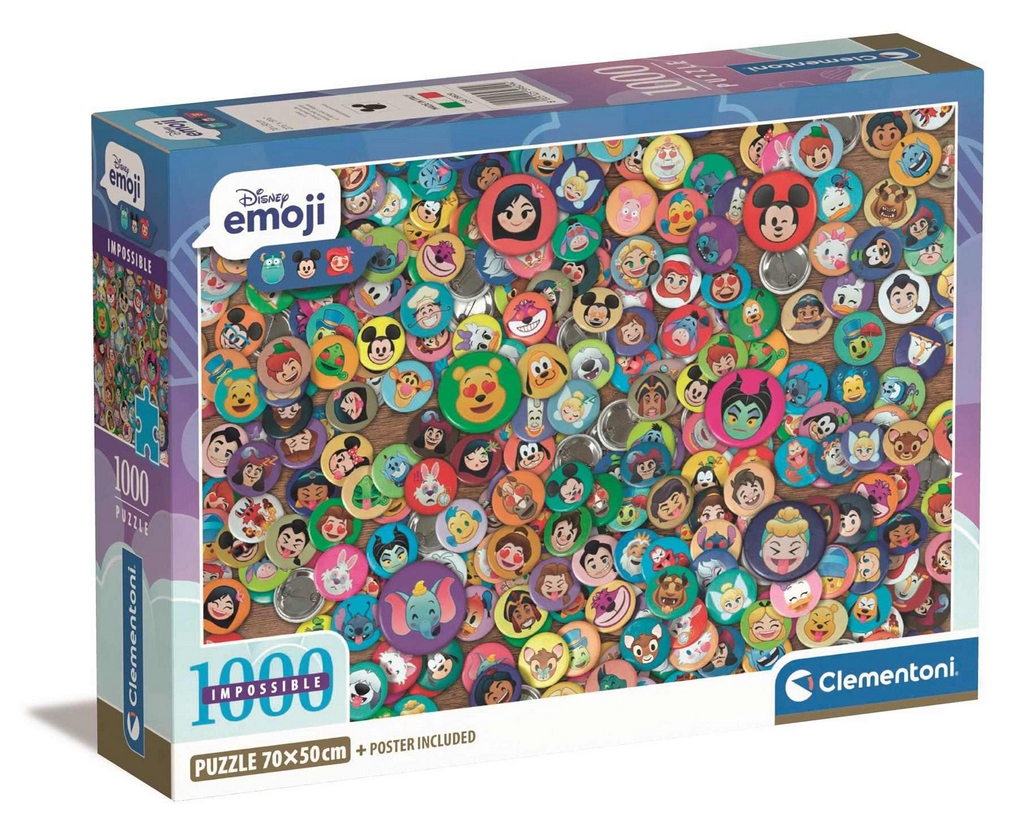 Puzzle 1000 Compact Disney Emoji