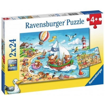 Puzzle 2x24: Urlop nad morzem (078295)