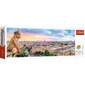 Puzzle Panorama 1000: Widok z katedry Notre-Dame (29029)