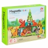  Klocki magnetyczne Zoo 27 elementów3+