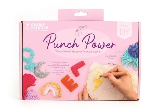 Zestaw Punch Needle Naprasowanki Graine Creative