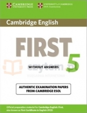 Cambridge English First 5 SB without answers