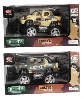 Jeep wojskowy na radio