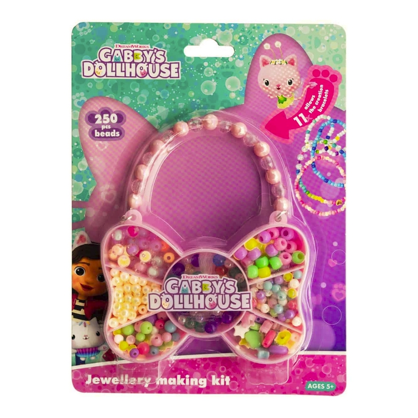 <img src='https://webimage.pl/pics/295/5/d5901137235295.png' style='height:440px' /> Zestaw koralików Gabby's Dollhouse – Motyl, 250 szt.
