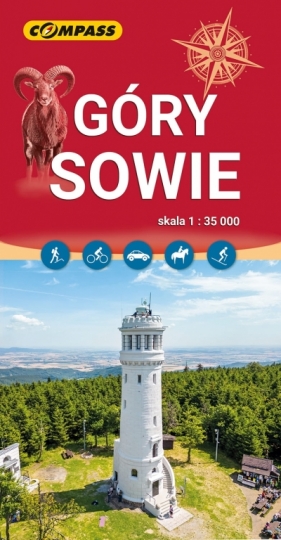 Góry Sowie. Mapa turystyczna w skali 1:35 000 - Opracowanie zbiorowe