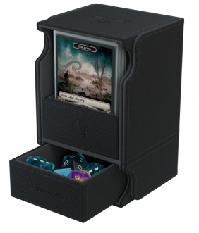 Ekskluzywne pudełko Watchtower Convertible na 100+ kart - Czarne (07295)