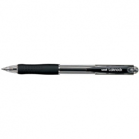 Długopis automatyczny Uni Laknock - czarny (SN-100)