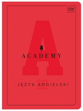 Zeszyt A5/60k kratka Academy Hybrid - Angielski