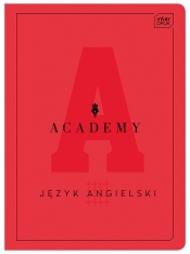 Zeszyt A5/60k kratka Academy Hybrid - Angielski