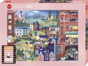 Heye, Puzzle 1000: Movie Masters - Filmy Alfreda Hitchcocka (30029)