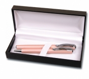 Komplet pióro+długopis Cresco ASTON etui-34 (mix) (830050)