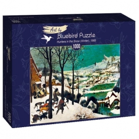 Bluebird Puzzle 1000: Myśliwi na śniegu, Brurghel (60029)