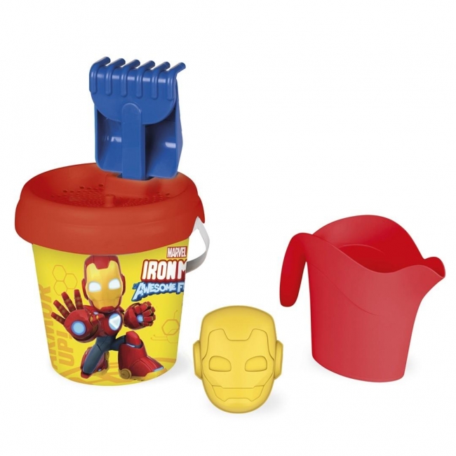 Iron Man Wiaderko z akcesoriami