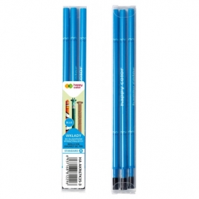 Wkłady do długopisu usuwalnego 0,5 mm, Standard A - Niebieskie (HA AKR67K35-3)
