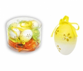 Ozdoba jajka plastik 4cm. 12szt. tuba S32510