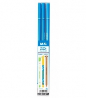 Wkłady do długopisu usuwalnego Happy Color, 0,5 mm, Standard A, 3 szt. - niebieskie (HA AKR67K35-3)