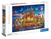 Clementoni, Puzzle High Quality Collection 6000: Downtown (36529)