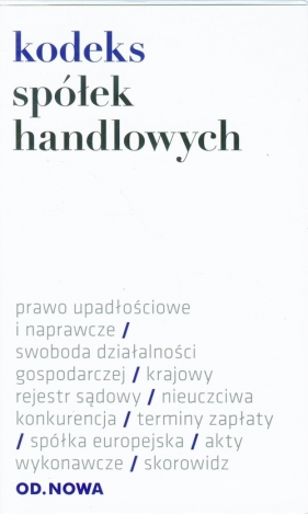 Kodeks spółek handlowych