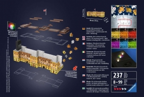 Puzzle 3D Budynki nocą 237: Buckingham Pałac (12529)