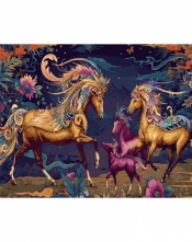 Malowanie po numerach - Bajeczne konie 40x50cm