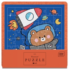 Puzzle w ramce 49: Cute 5 - Cosmonaut