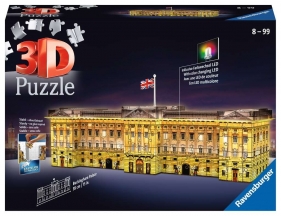 Ravensburger, Puzzle 3D 237: Buckingham Pałac nocą (12529)