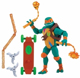 Wojownicze Żółwie Ninja: Figurka podstawowa z akcesoriami - Michelangelo (80800/80803)