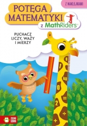 Potęga matematyki z MathRiders Puchacz liczy, waży, mierzy - Głowacka-Bartoń Katarzyna, Jackiewicz Katarzyna