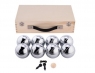 Zestaw do gry w bule - 6 kul metalowych