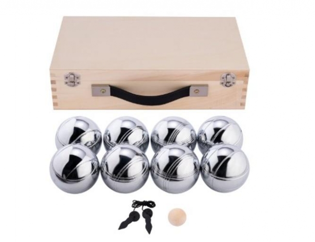Zestaw do gry w bule - 6 kul metalowych