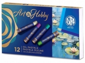 Pastele olejne - Astra Art&Hobby, 12 kolorów