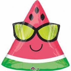 Balon foliowy Godan Fun in the Sun Watermelon 45 x 43 cm (3502901)