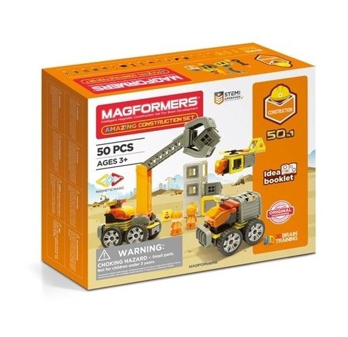 Magformers Amazing Construction Set Zestaw konstrukcyjny 50 elementów (717004)