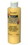 Crafters Acrylic bright yellow 236ml