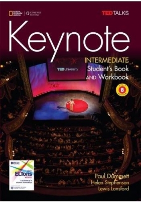 Keynote B1 Intermediate SB/WB SPLIT B + DVD NE - Dummett Paul, Stephenson Helen