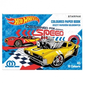 Papier kolorowy A5/10k Hot Wheels 352945
