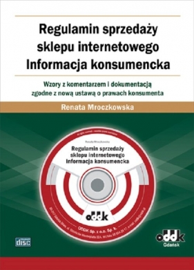 Regulamin sprzedaży sklepu internetowego Informacja konsumencka - Renata Mroczkowska
