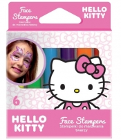 Coolpack, Stempelki do twarzy Hello Kitty - Pink 1, 6 szt (13297PTR)